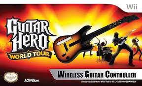 It's immediately noticeable that the instruments are a cut. Wii Guitar Hero World Tour Stand Alone Guitar By Activision Amazon De Games