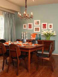 The color palette is very simple: 25 Colorful Rooms We Love From Rate My Space Dining Room Blue Dining Room Contemporary Dining Room Storage