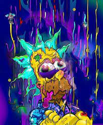 Mac Homero Simpsons Art Bart Simpson Art Cartoon Wallpaper