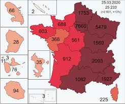Statistiques et visualisations de données covid19. Datei Covid 19 Outbreak Cases In France 13 Regions Domtom Svg Wikipedia