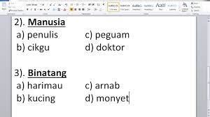 Kata nama am tahun 2 mengelaskan kata nama am mengikut kumpulan. Kata Nama Am Kssr Sekolah Rendah Sistem Bahasa Malaysia Youtube