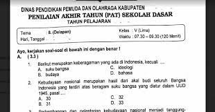 Maybe you would like to learn more about one of these? Soal Ulangan Kelas 5 Tema 8 Kurikulum 2013 Sekolahdasar Net