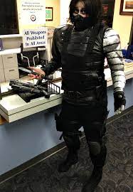 Here's the tutorial for the winter soldier costume weapons harness. Winter Soldier Cosplay No Weapons Allowed By Lanedevlin On Deviantart