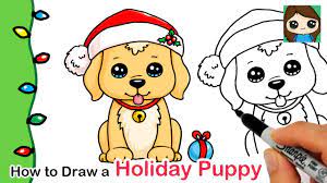 Check spelling or type a new query. How To Draw A Holiday Puppy Christmas Series 5 Youtube