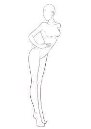See female body template stock video clips. Figure Outline For Fashion Design Www Macj Com Br
