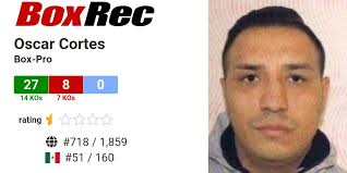 BoxRec: Oscar Cortes