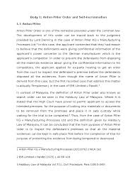 Anton piller order malaysia case. Anton Piller And Self Incrimination Self Incrimination Legal Procedure