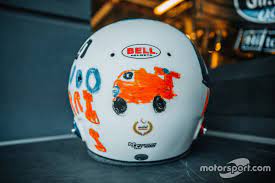 F1, formula one, formula 1, fia formula one world championship, grand prix and related marks are trade marks of formula one licensing b.v. Lando Norris To Use F1 Helmet Designed By Six Year Old