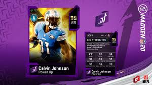 Maybe you would like to learn more about one of these? New Calvin Johnson Pue Best Receiver In Madden 20 Maddenultimateteam