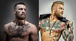 First that big chest tattoo, then the tiger on his stomach and now his own name. Did Conor Mcgregor Steal His Look From A Male Tattoo Model From Canada Balls Ie