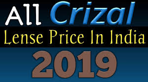 all crizal lense price in india 2019 esilore srp book