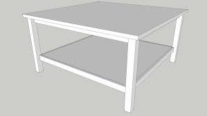 Looks great together with other furniture in the hemnes series. Ikea Hemnes Coffee Table 90x90 White 3d Warehouse
