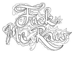 Pin On Swear Words Adult Coloring Pages