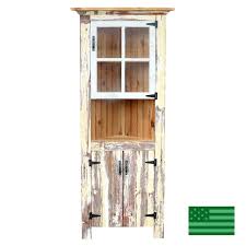 Check spelling or type a new query. Aura Corner Hutch With Reclaimed Barnwood Made In Usa American Eco Furniture