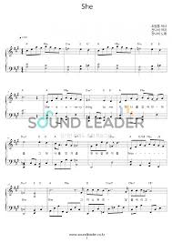 통상적인 아르페지오 반주를 사용해 일정한 템포를 유지할 수 있도록 편곡하였습니다. Soundleader