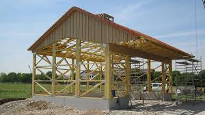 Genehmigungsfreie Halle Kuh Stalle