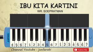 Berikut chord dan lirik lagu ibu kita kartini untuk bisa dinyanyikan bersama. Not Pianika Ibu Kita Kartini Belajar Pianika Youtube