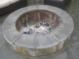 Check spelling or type a new query. Outdoor Stone Fire Pit Has Cracked Because Of Heat Fine Homebuilding