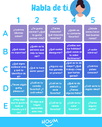 Actividades Para Clase De Espanol Actividades Para Adolescentes Hablar Espanol