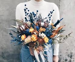 Maybe you would like to learn more about one of these? Dry Flower Bouquet Poseidon Bouquet Wedding Dry Flower Bouquet L Shop The Flower Company Dried Flowers Bouquets Pinkoi
