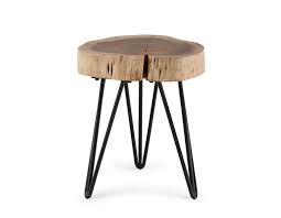 Bora Solid Acacia Wood End Table Natural Wood End Tables Coffee Table Wood Acacia Wood Table