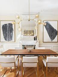 Step Inside An Art Filled 1 200 Square Foot Brooklyn Townhouse Minimalist Dining Room Dining Room Interiors Dining Room Design