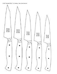 Knife Patterns V Knife Patterns Handmade Knives Kitchen Knives