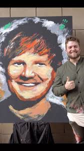 ✖️➗➖➕🟰 ED SHEERAN ‼️, Did you go to the concert??, Painting @teddysphotos  LIVE at @voodoo_pittsburgh with my friends at @starpittsburgh , I’ve loved  Ed Sheeran for a long long time. Unfortunately I ...