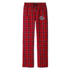 New England Free Jacks Free Jacks Flannel Plaid Pajama Pants - New Red