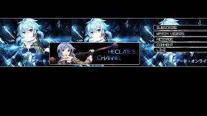 Youtube banner by kunstdamon on deviantart. Anime Wallpaper For Youtube Channel Art