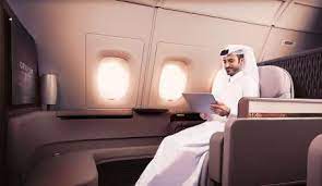 While emirates and etihad are continuing to invest in their first class product, qatar airways takes a different approach. First Class Qatar Airways