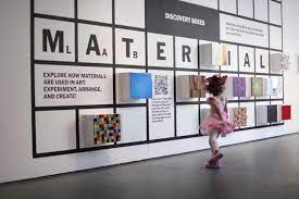 moma material lab is a happening space exhibition plan exhibition space exhibition design