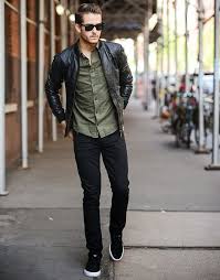 Men Outfit Ideas With Bomber Jackets Thelatestfashiontrends Com In 2020 Black Leather Bomber Jacket Black Leather Jacket Mens Fashion