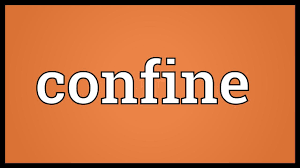 Confinement definition, the act of confining. Confine Meaning Youtube
