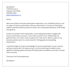 Use our free examples for any position, job title, or industry. Cover Letter Templates Jobscan