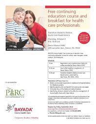 Bayada Home Health Care Invites You To Attend A Free Continuing Education Course For Nurses Case Managers Home Health Care Continuing Education Home Health
