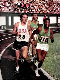 Steve Prefontaine Races Ethiopian Mirus Ifter In The 5000m Event Of The Pan Africa Usa International Track Meet D Steve Prefontaine Track Meet Track And Field