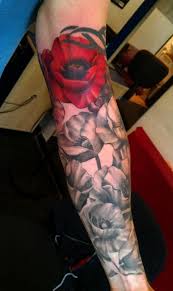 Black N Grey Poppies In Case I Have To Stay Away From The Red Ink Red Poppy Tattoo Poppy Tattoo Sleeve Poppies Tattoo