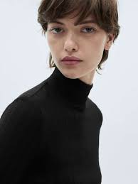 Women Fitted Neck Tshirts Tops