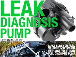 Repair information for p2402 bmw code. Ecs News Bmw E53 X5 Leak Diagnosis Pump