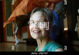 Fashion designer Camilla Olson has a 30-foot display of her work in the  main hallway of the Four Seasons Silicon Valley in East Palo Alto, Calif., 