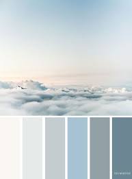 Color Palettes Inspired By Sky Blue Colour Palette Color Schemes Color Inspiration