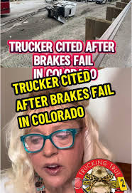 A semi truck driver was cited with careless driving following a four car  accident that occurred in Colorado by Eisenhower Tunnel
