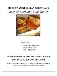 Ini memang produk sekali produksi. Laporan Hasil Penelitian Kegiatan Kewirausahaan Pdf