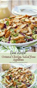 Oriental Chicken Salad From Applebees Healthyfood Dietketo Applebee S Oriental Chicken Salad Recipe Chicken Salad Recipes Best Salad Recipes