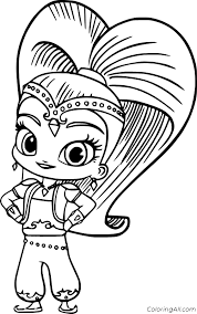 Check spelling or type a new query. Shimmer And Shine Coloring Pages Coloringall