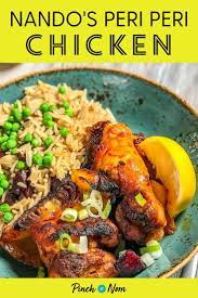 If You Love The Spicy Flavours From Nando S But Want Something More Healthy Then This Nando S Pe Nandos Chicken Recipe Nandos Peri Peri Chicken Nando S Recipes