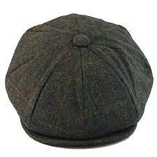 Men S Classic 8 Panel Wool Blend Newsboy Snap Brim Collection Hat X Large Olive Plaid Cp12fq7unp5 Newsboy Cap Men Newsboy Mens Newsboy Hat