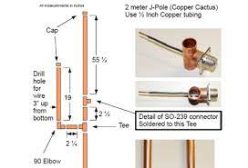 Any recommendations to a new tech for a good vhf/uhf antenna for a ham shack. Copper Cactus J Pole Resource Detail The Dxzone Com