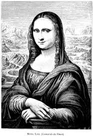 Then, color it with your crayons or your paints! Mona Lisa Clip Art Shefalitayal